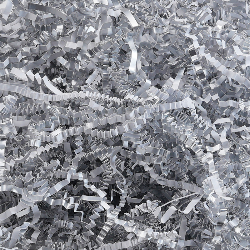 Single-sided / Double-sided Gold Crinkled Raffia Paper Shreds