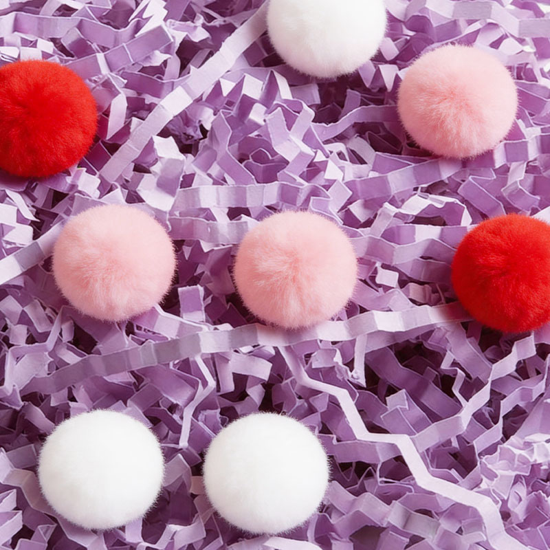 Standard Crinkled Single-Color Raffia Paper Shreds
