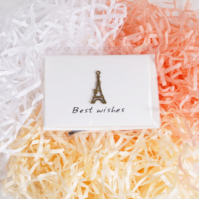Multi-Layer Multicolor Raffia Paper Shred