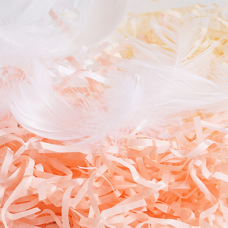 Multi-Layer Multicolor Raffia Paper Shred