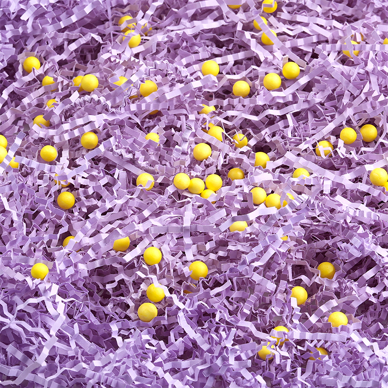 Standard Crinkled Single-Color Raffia Paper Shreds