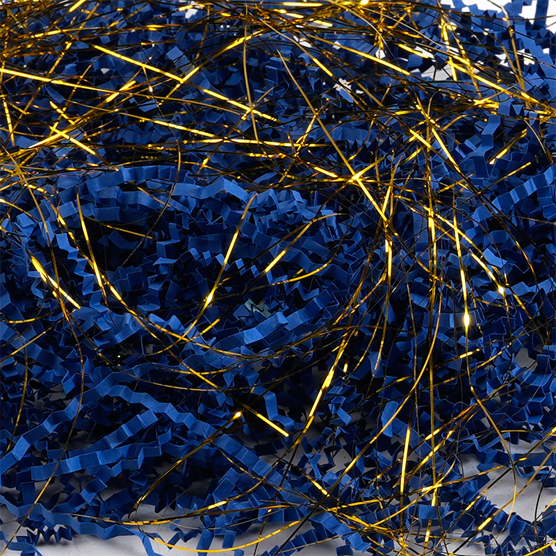 Standard Crinkled Single-Color Raffia Paper Shreds