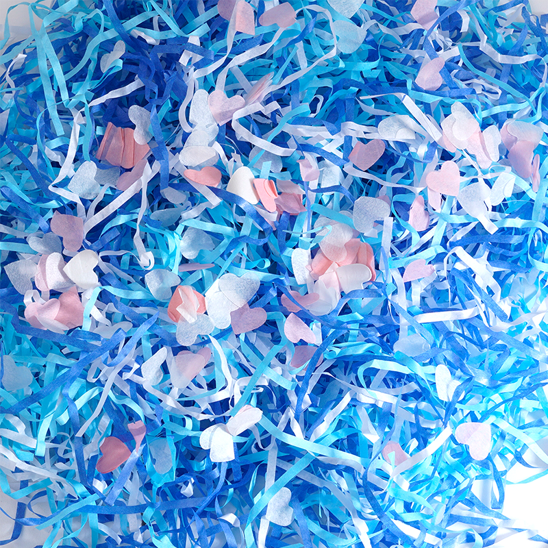  Mixed Color Raffia Paper Shred