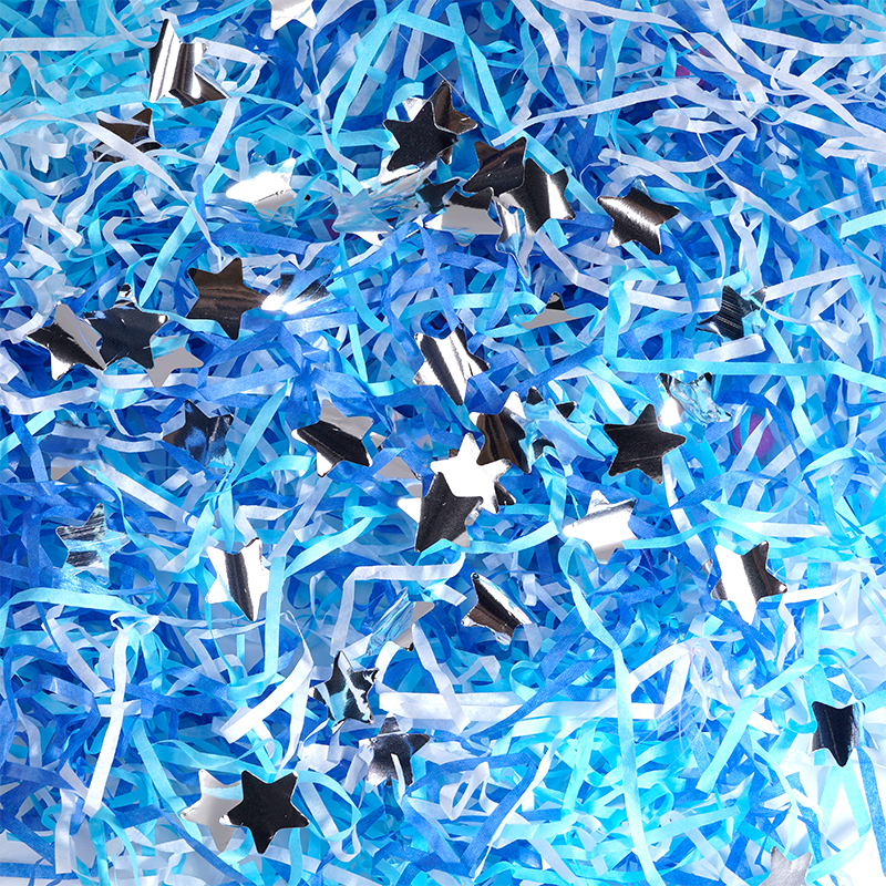  Mixed Color Raffia Paper Shred