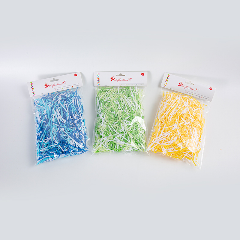  Mixed Color Raffia Paper Shred