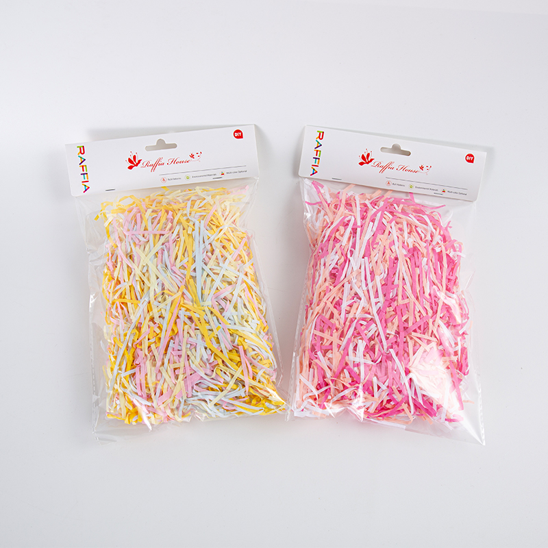  Mixed Color Raffia Paper Shred