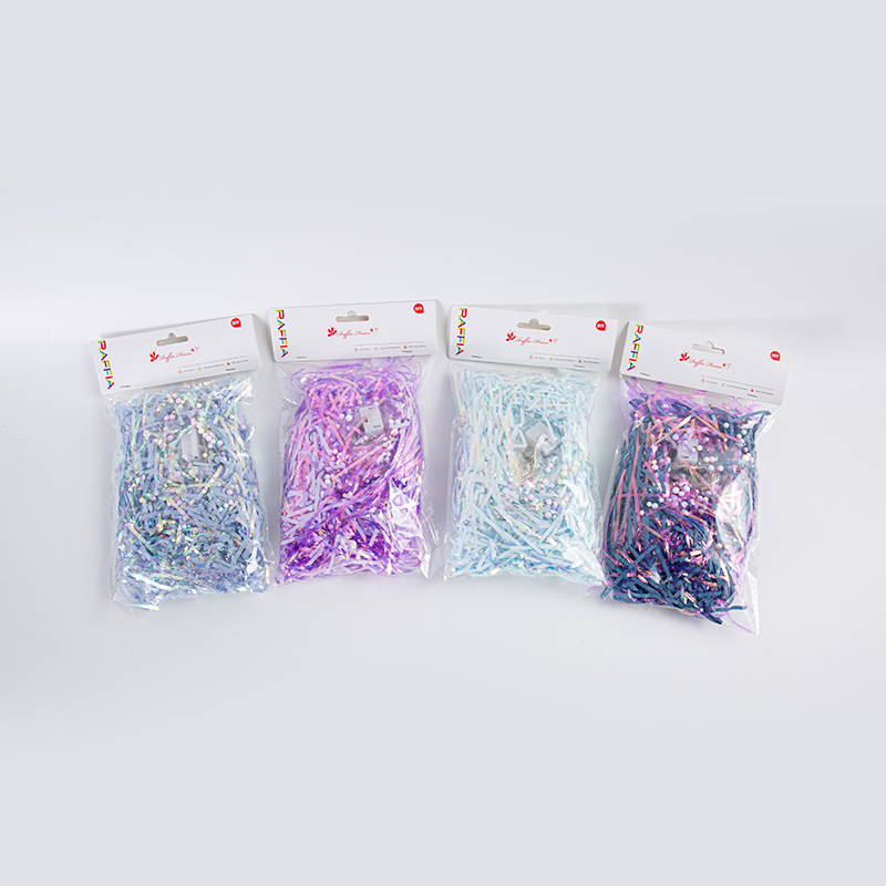  Mixed Color Raffia Paper Shred