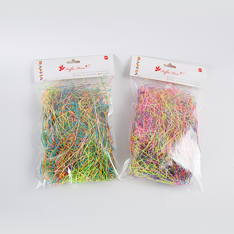 Various Width Crinkled Paper Raffia Shreds