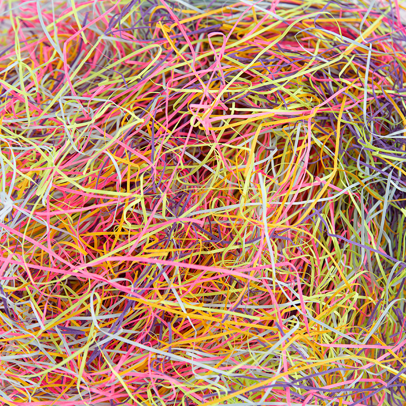 Various Width Crinkled Paper Raffia Shreds
