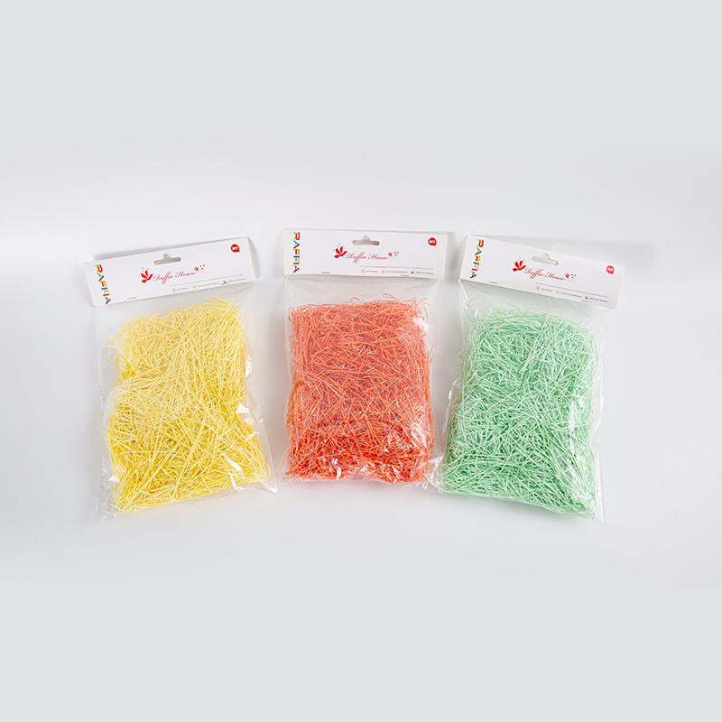 Various Width Crinkled Paper Raffia Shreds