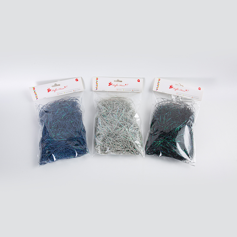 Various Width Crinkled Paper Raffia Shreds