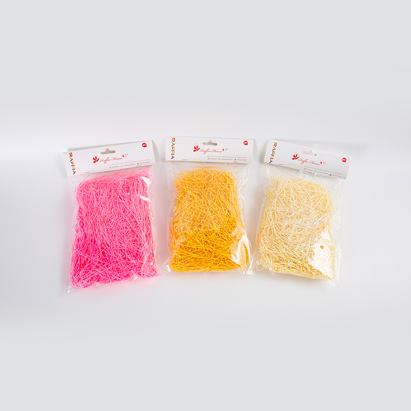 Various Width Crinkled Paper Raffia Shreds