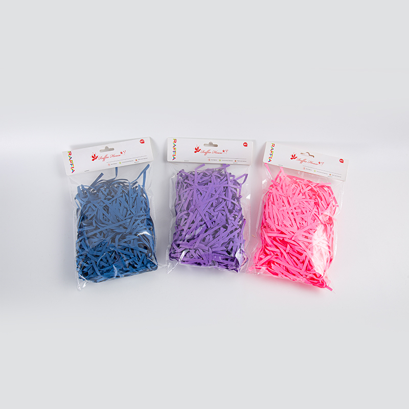 Various Width Crinkled Paper Raffia Shreds