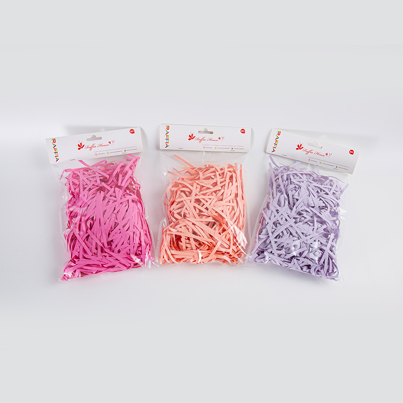 Various Width Crinkled Paper Raffia Shreds