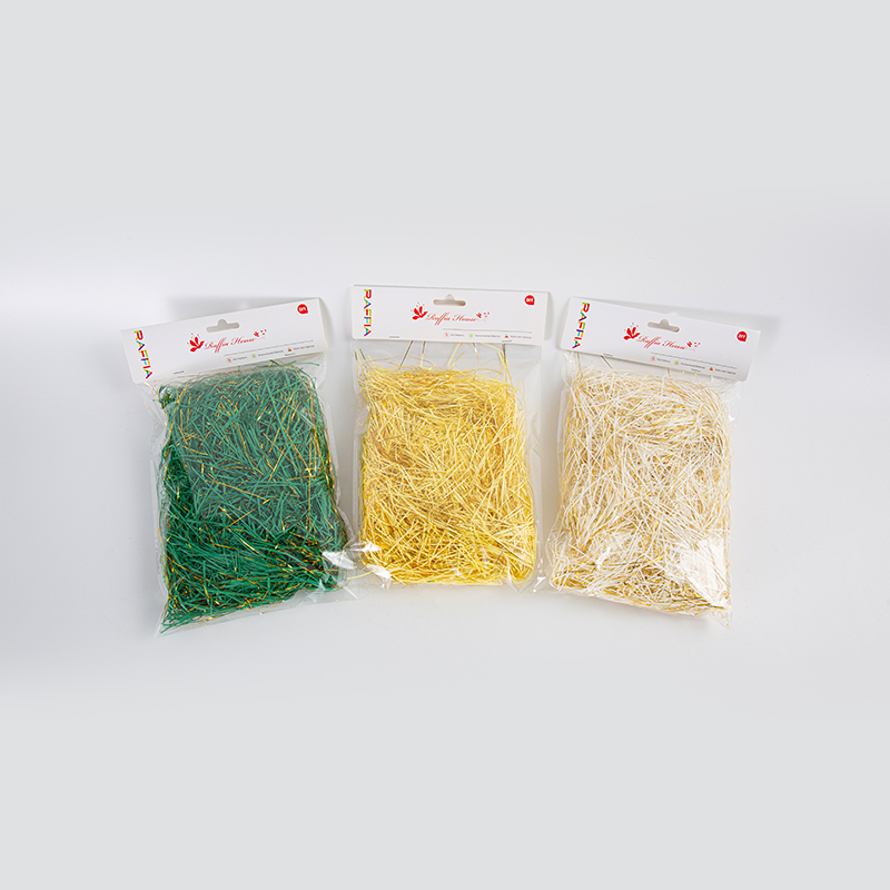 Various Width Crinkled Paper Raffia Shreds