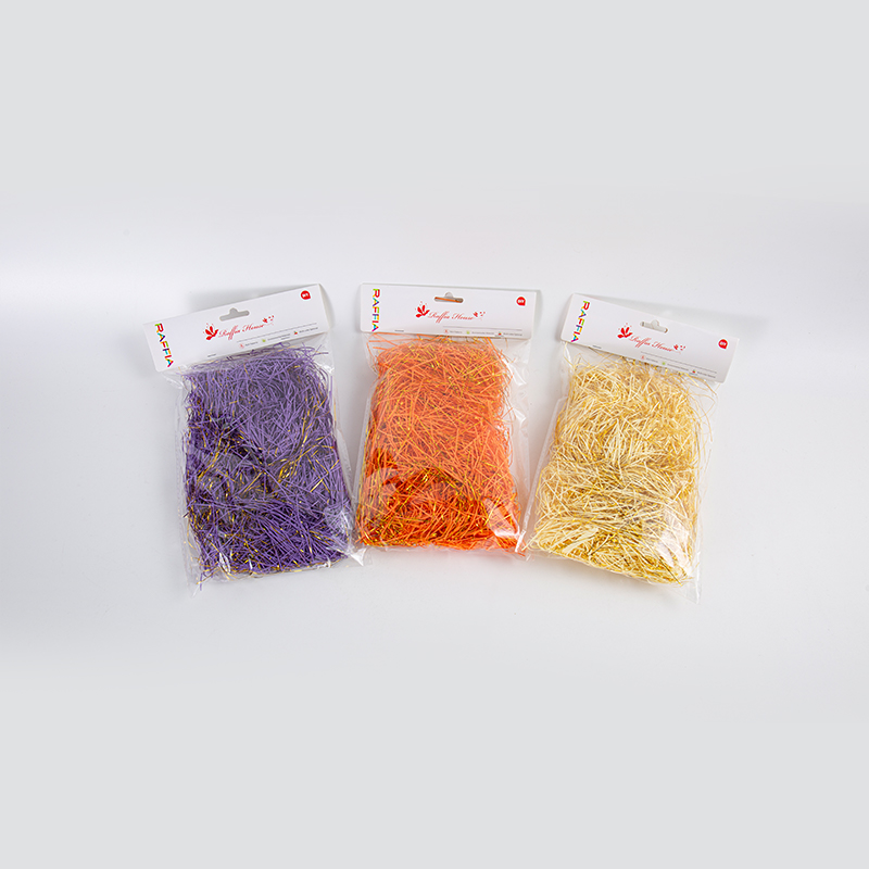 Various Width Crinkled Paper Raffia Shreds