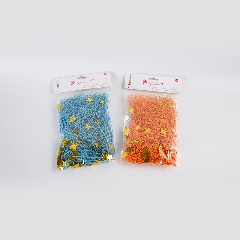 Various Width Crinkled Paper Raffia Shreds