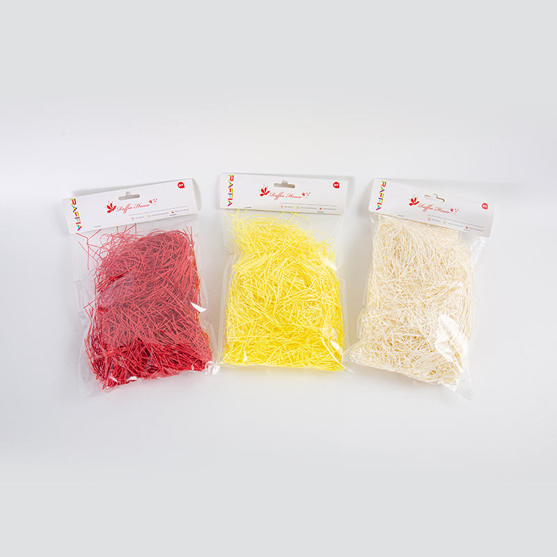 Various Width Crinkled Paper Raffia Shreds