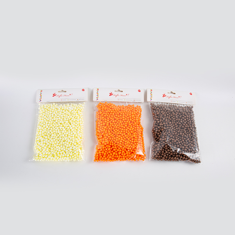 Raffia Decorative Foam Balls