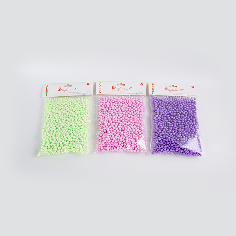 Raffia Decorative Foam Balls
