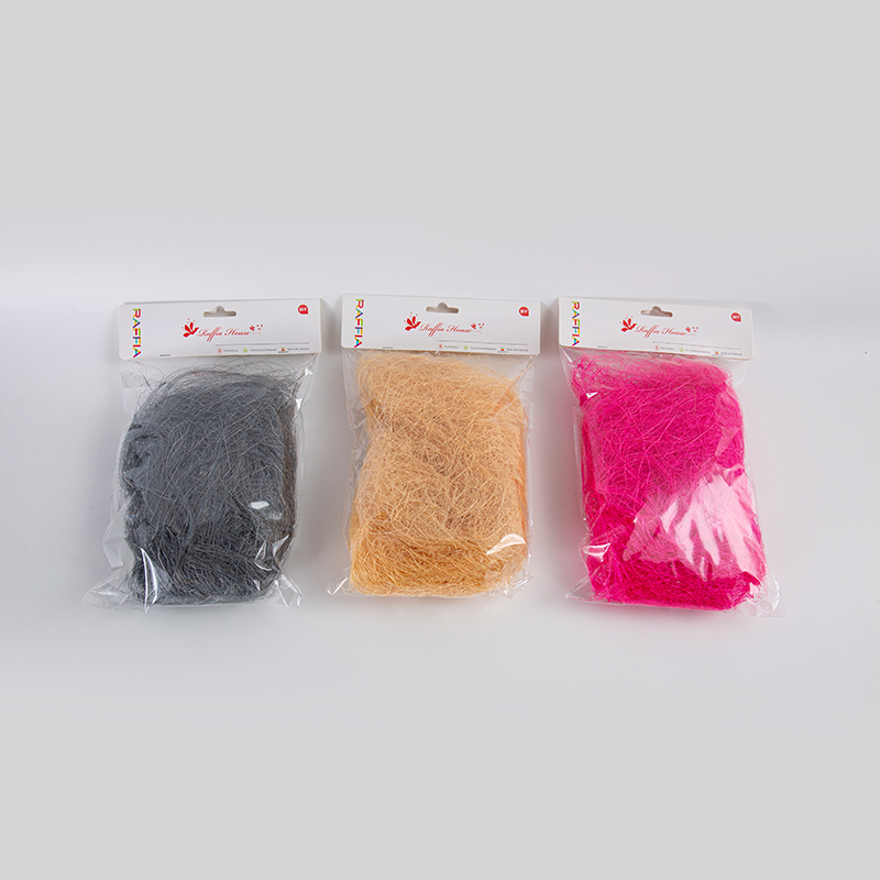 Hemp Fiber Raffia Paper Shred