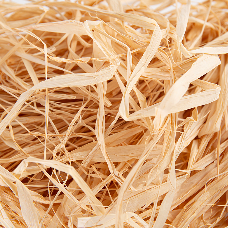 Natural Raffia Fiber Shreds