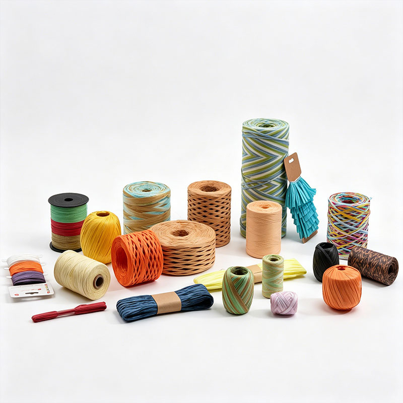 Raffia Paper Rope Blended Yarns