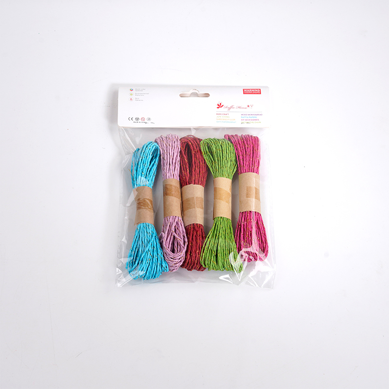 Raffia Paper Rope Blended Yarns