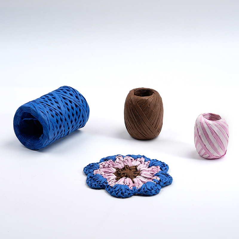 Raffia Paper Rope Blended Yarns