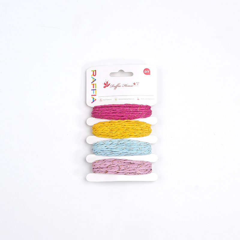 Raffia Paper Rope Blended Yarns