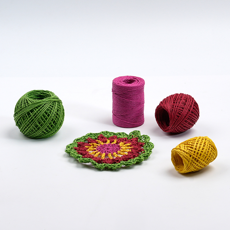 Raffia Paper Rope Blended Yarns