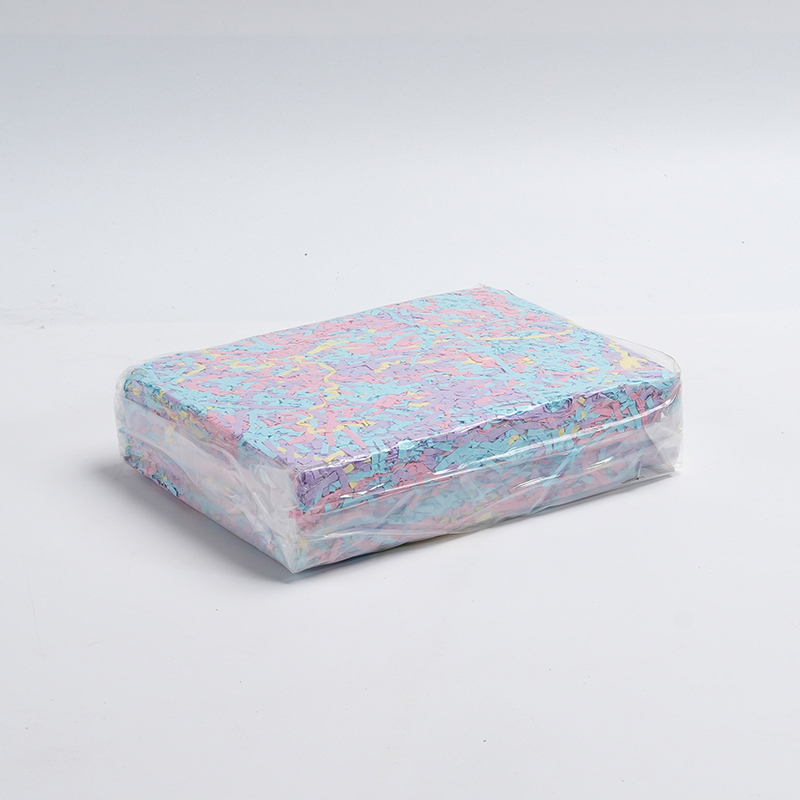 Compressed Vacuum Crinkled Raffia Paper Shreds