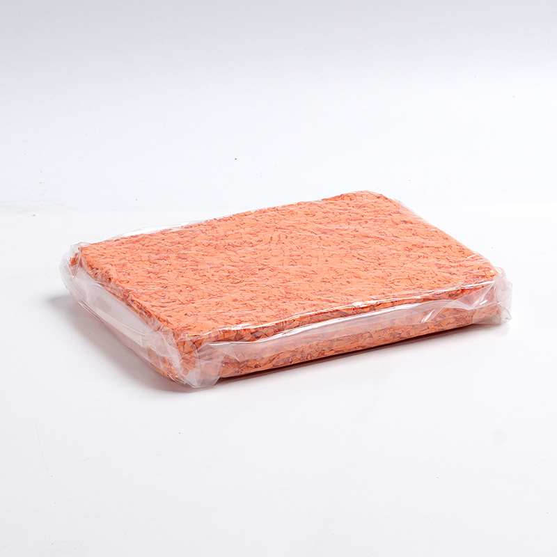 Compressed Vacuum Crinkled Raffia Paper Shreds
