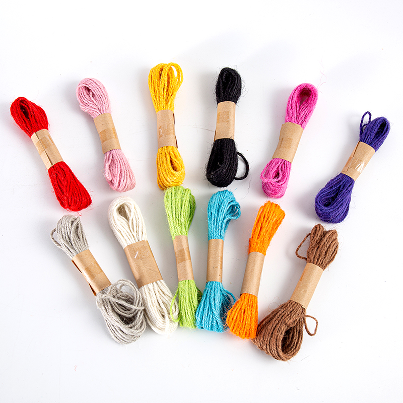 Cotton & Linen Raffia Yarn