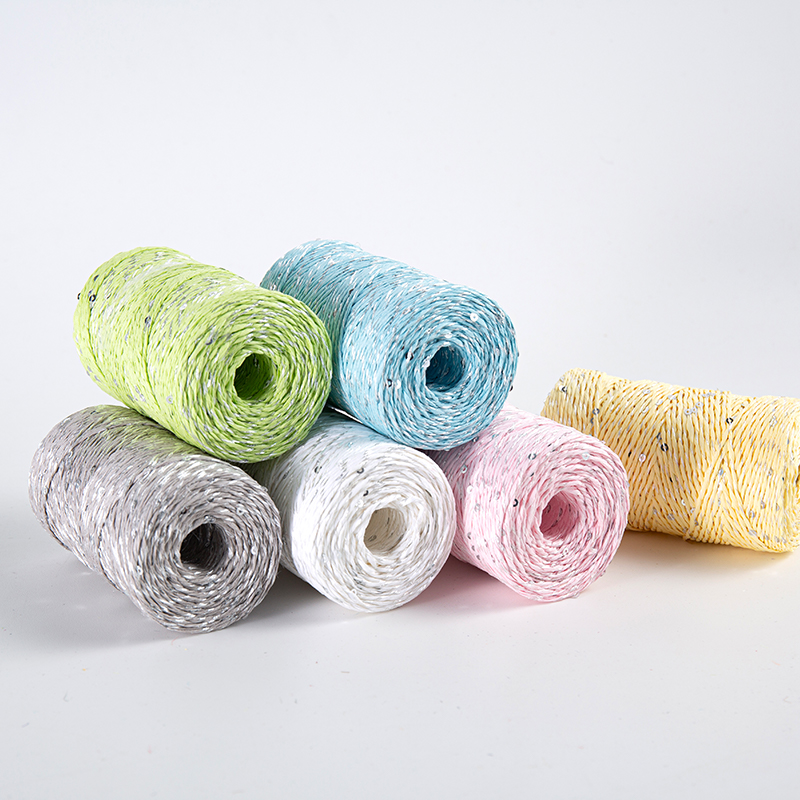 Raffia Paper Rope Blended Yarns