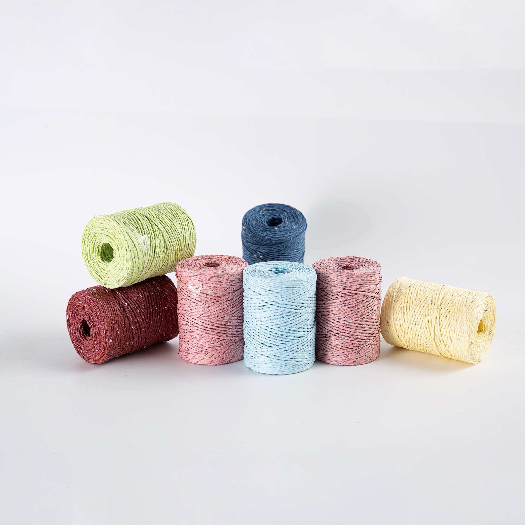 Raffia Paper Rope Blended Yarns