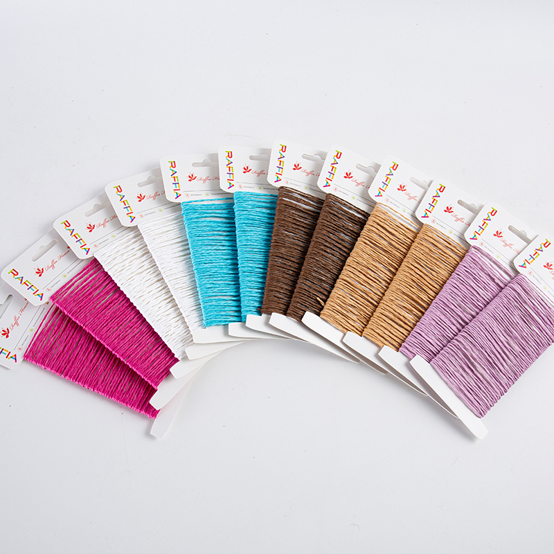 Raffia Paper Rope Blended Yarns