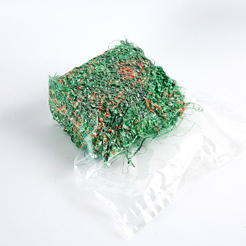 Compressed Vacuum Crinkled Raffia Paper Shreds