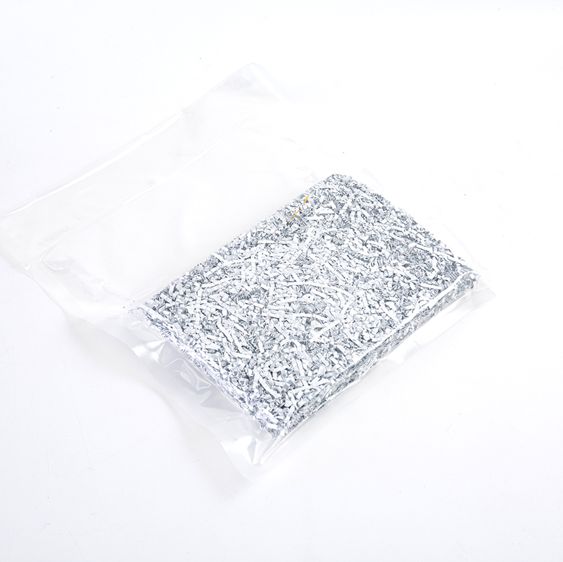 Compressed Vacuum Crinkled Raffia Paper Shreds
