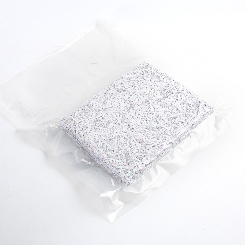 Compressed Vacuum Crinkled Raffia Paper Shreds