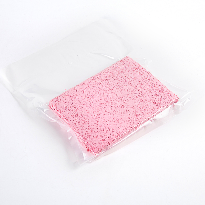 Compressed Vacuum Crinkled Raffia Paper Shreds