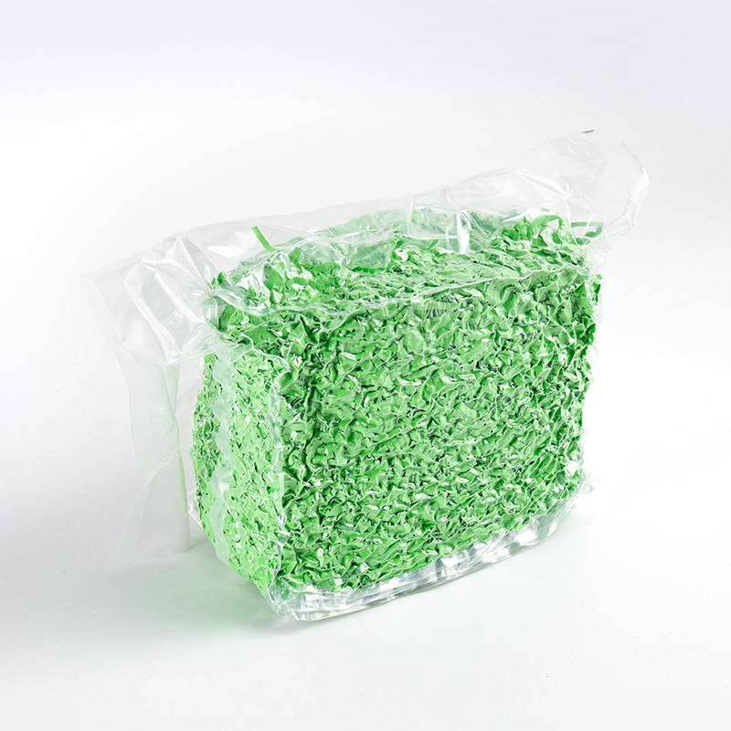 Compressed Vacuum Crinkled Raffia Paper Shreds