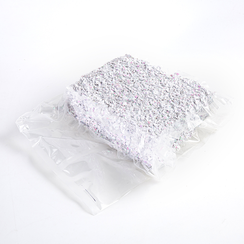 Compressed Vacuum Crinkled Raffia Paper Shreds