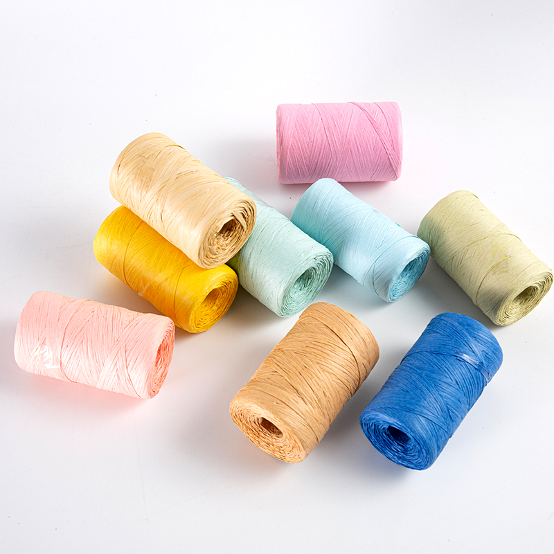 Raffia Paper Rope Blended Yarns