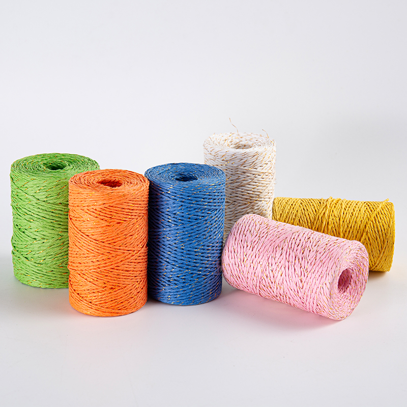 Raffia Paper Rope Blended Yarns