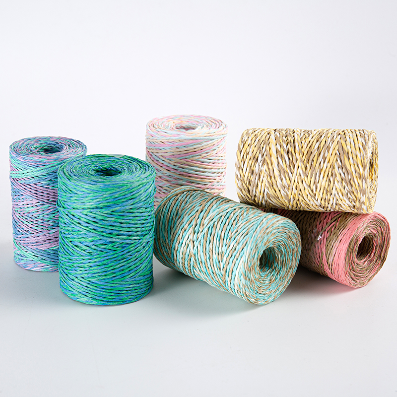 Raffia Paper Rope Blended Yarns