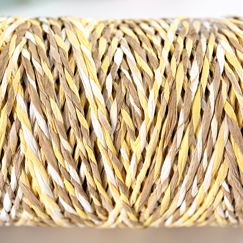 Raffia Paper Rope Blended Yarns