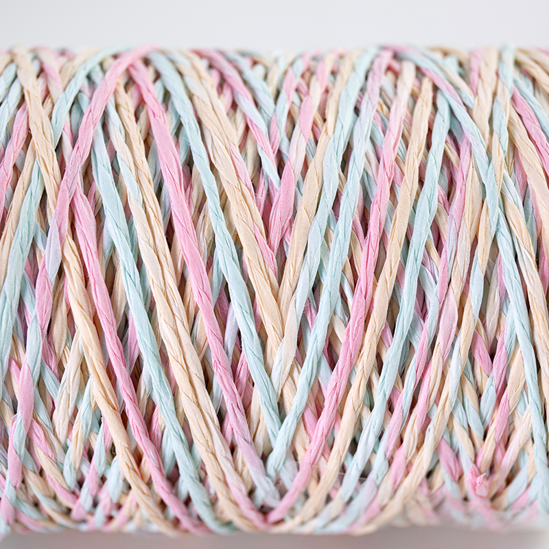 Raffia Paper Rope Blended Yarns