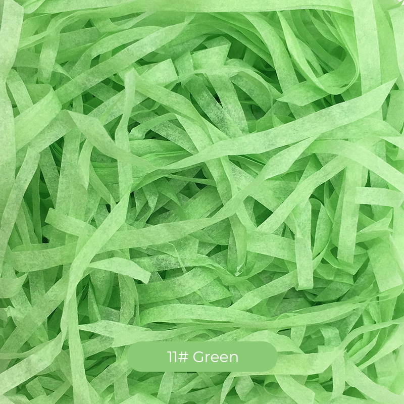 Monochromatic Raffia Paper Shreds