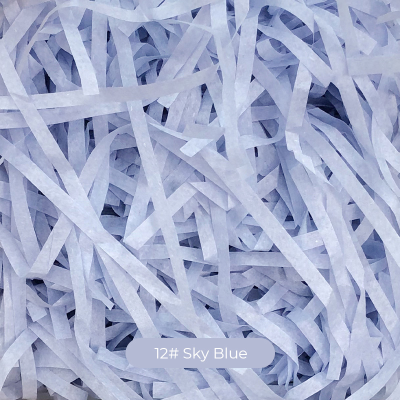 Monochromatic Raffia Paper Shreds